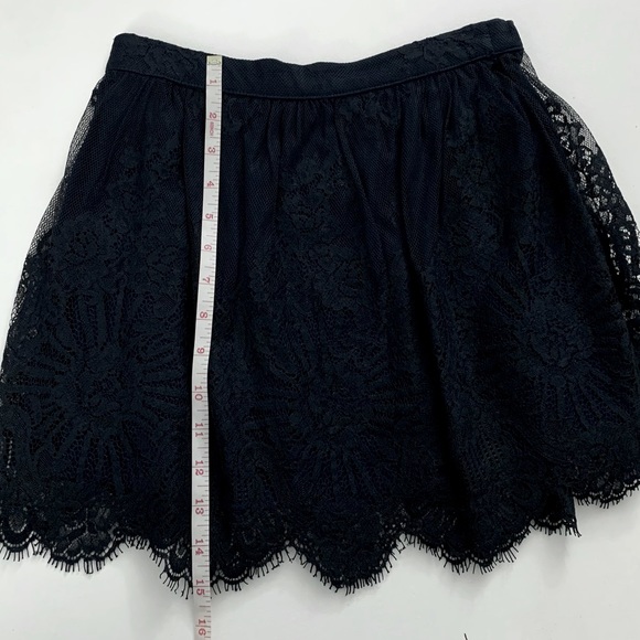 NWT Forever 21 Black Lace Skater Skirt - Picture 11 of 11